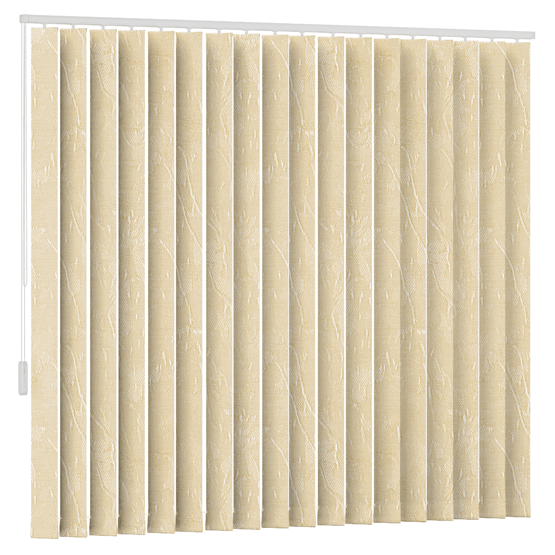 V-FORM Вертикальные жалюзи из ткани Aйс New, 29 бежевые