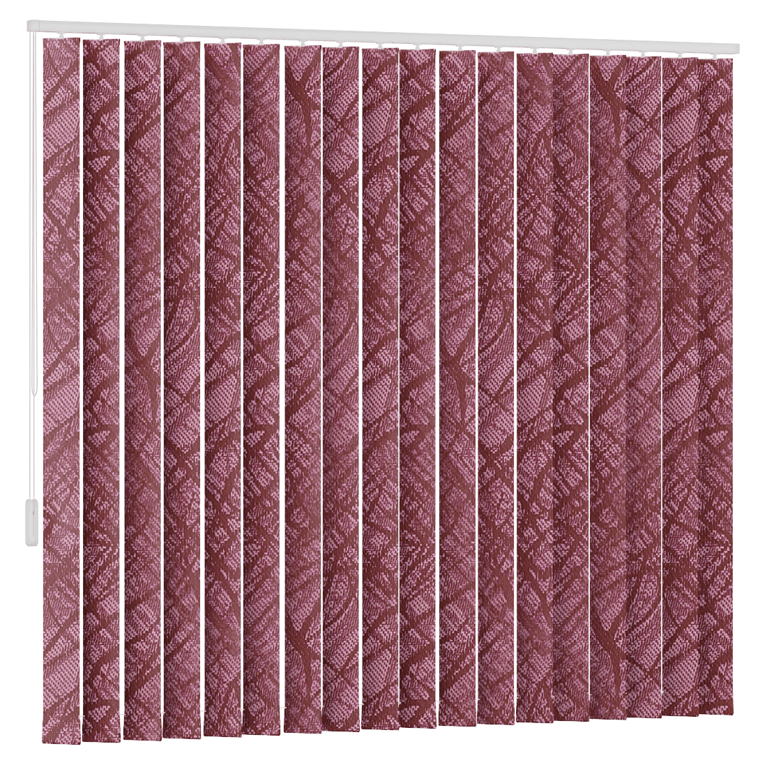 V-FORM Вертикальные жалюзи из ткани Мистерия, 19 бордо
