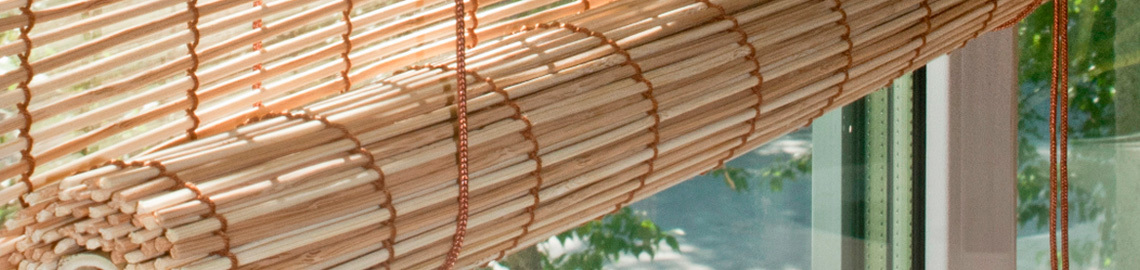 Бамбуковые жалюзи - фото